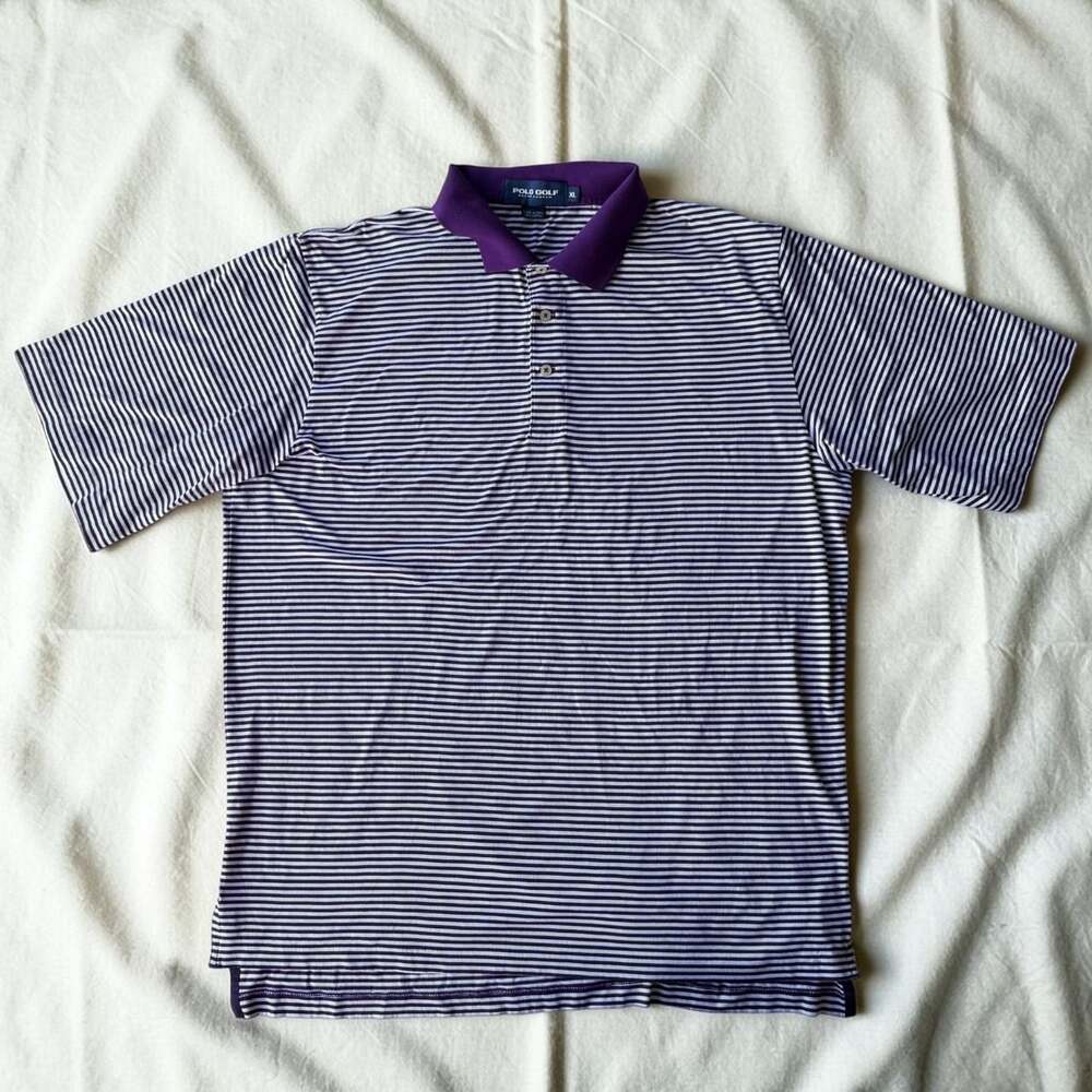 Polo Golf Ralph Lauren Striped Polo Shirt XL